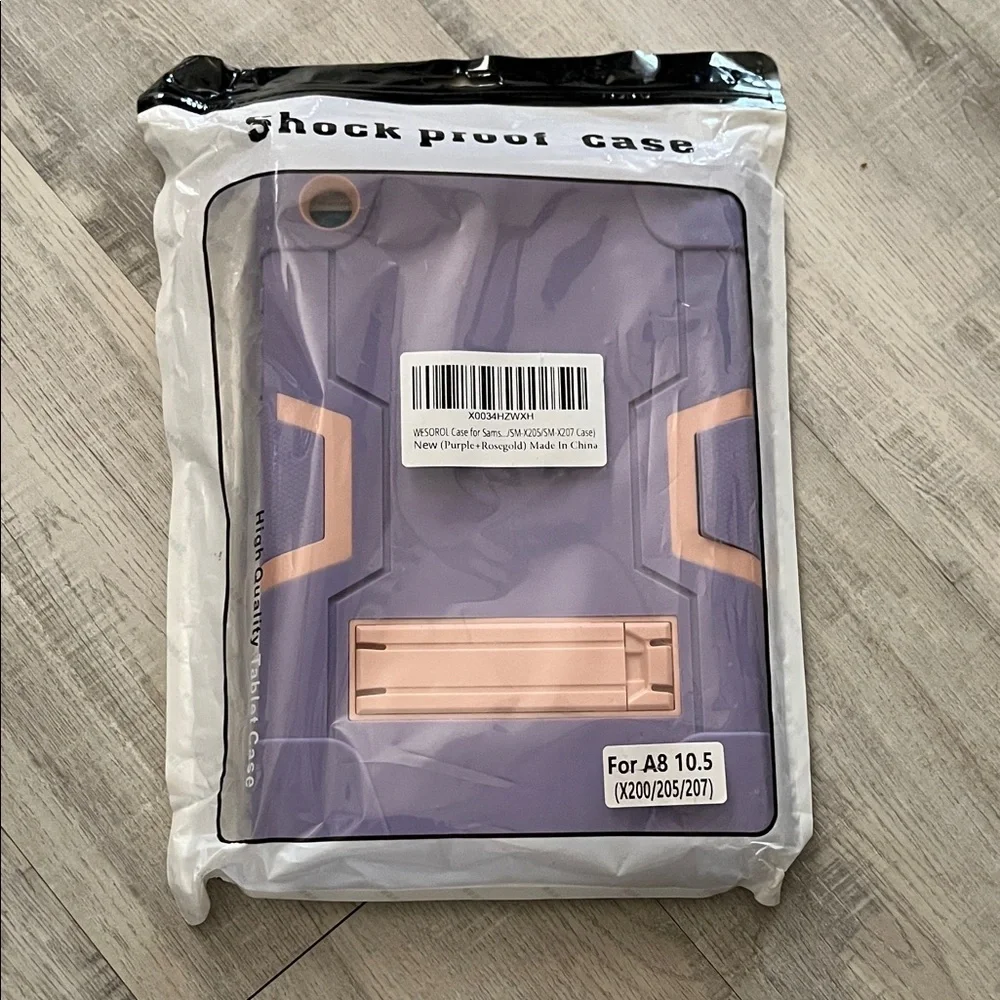 Case Samsung Galaxy Tab A8 10.5 2022 Screen Protector Purple & RoseGold